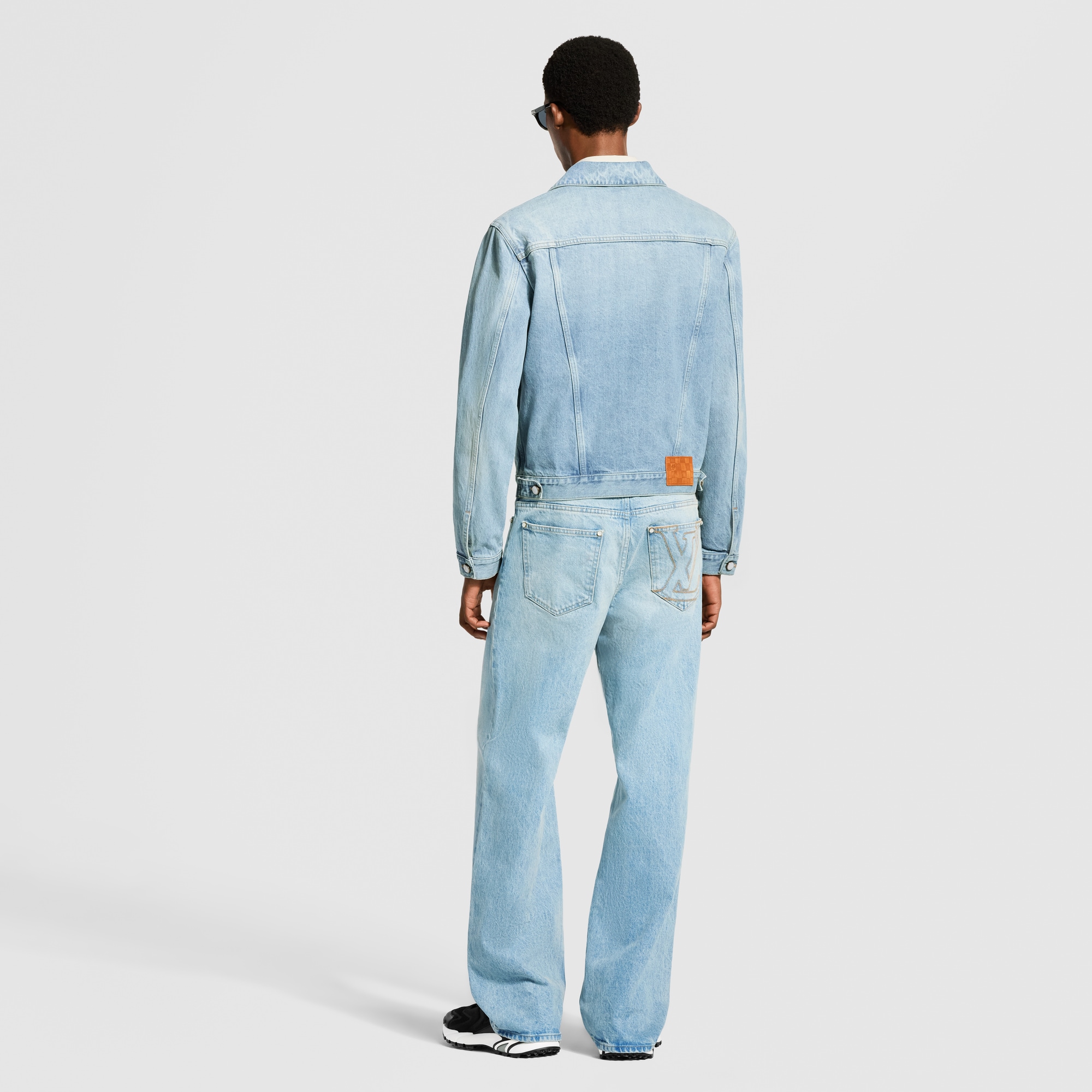 Wide Leg Fit Denim Pants - Men - Ready-to-Wear | LOUIS VUITTON ®